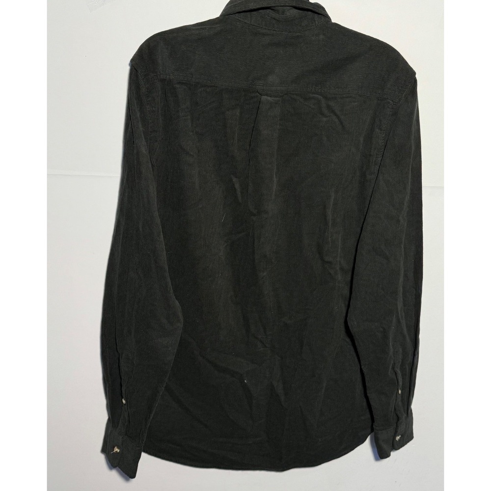 Cotton On  Men's Portland  Long Sleeve Shirt Classic Fit Washed Black Cord sz XL - Picture 3 of 6